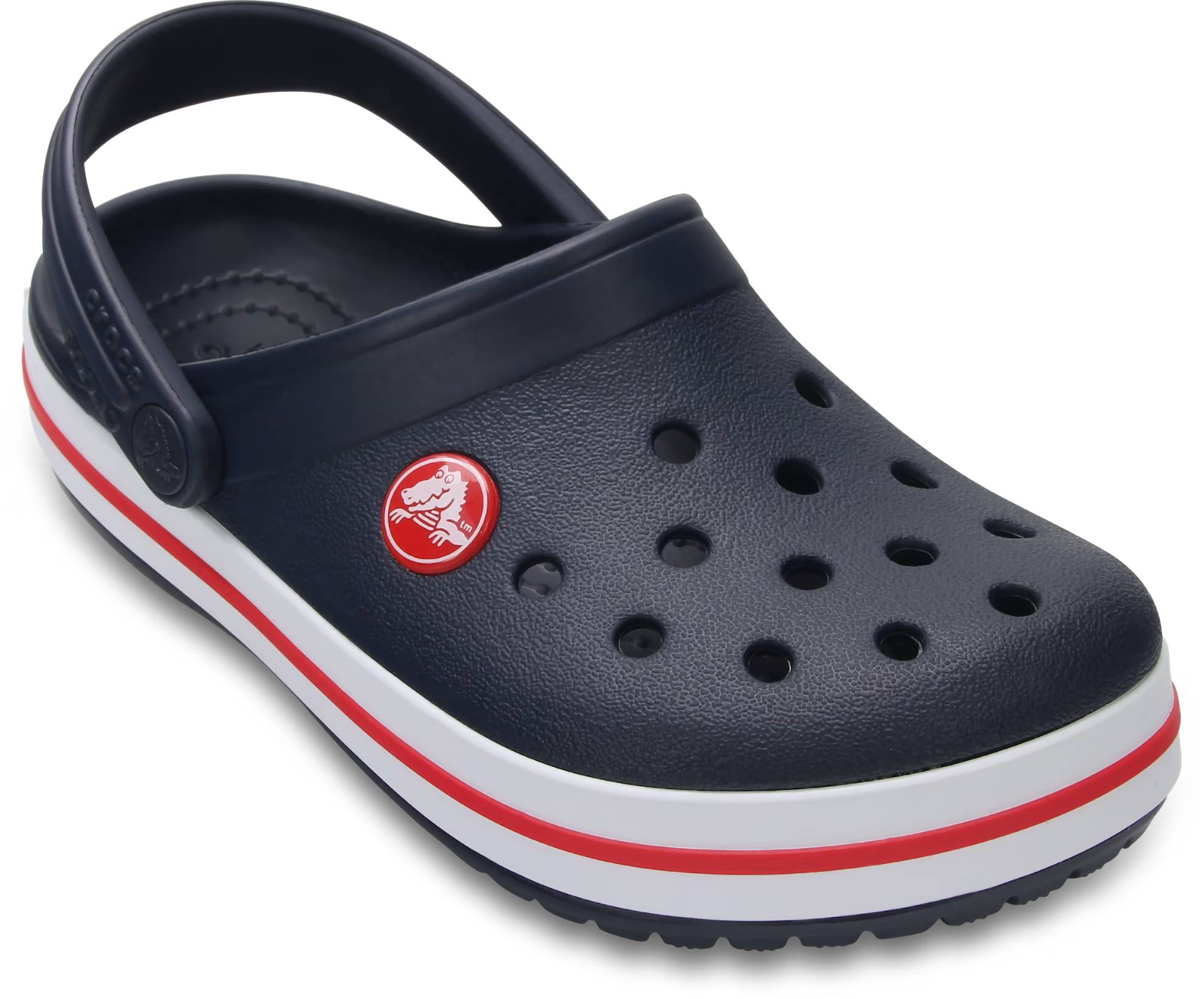Crocband Clog Toddler Navy/Red — купить сабо — Обувь | Sabooverse