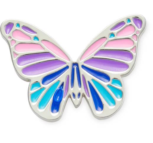 Multi Purple Butterfly