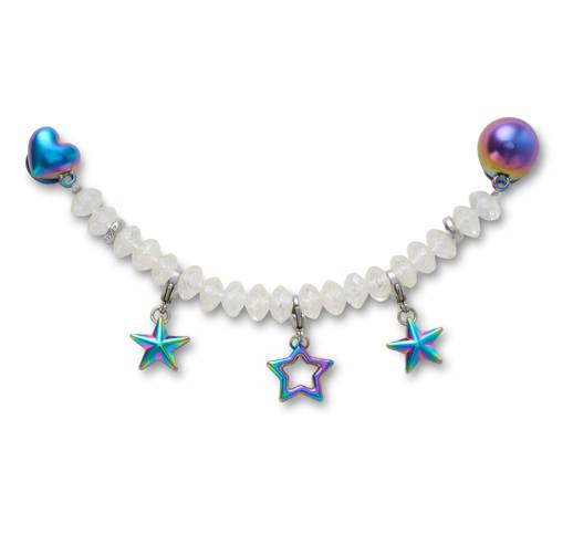 Iridescent SMT Gem Chain